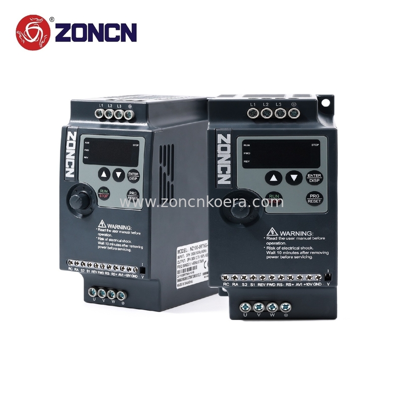 Small Size Inverter 220v Single Phase 3 Phase Output 0.75kw 1.5kw VFD Frequency Converter