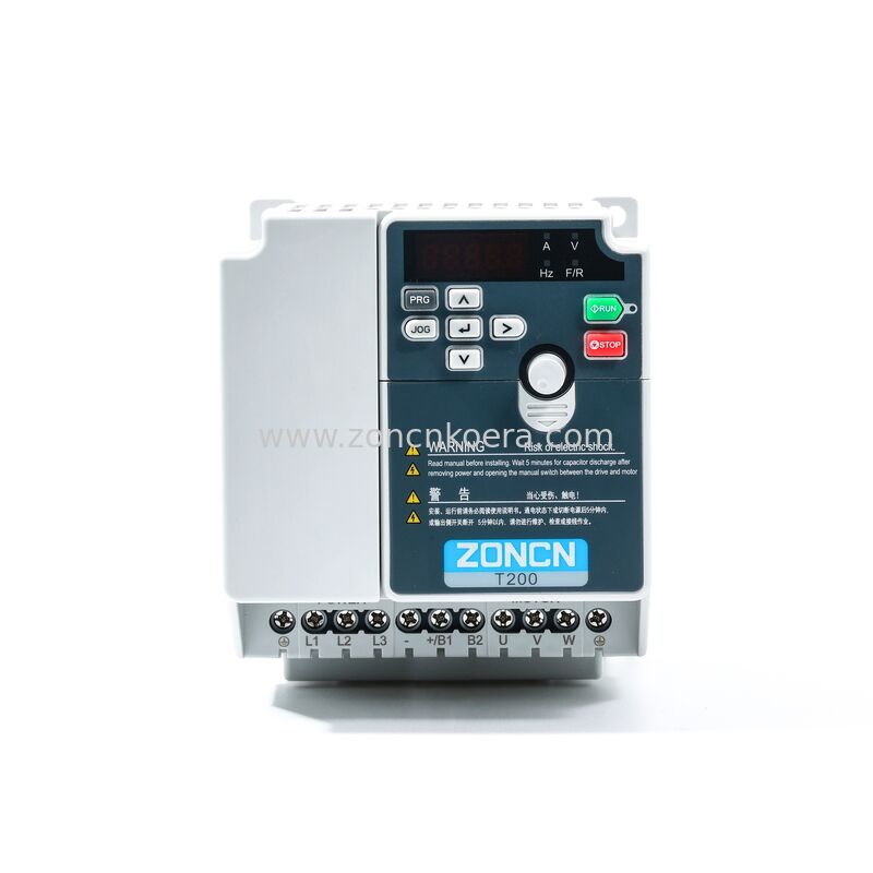 T200 Series Variable Speed Drive VFD Inverter with 0.4kW-160kW Power Range and RS485/EtherCAT/Profibus/Profinet/Canopen Communication