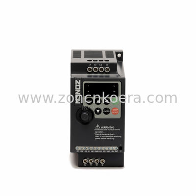 ZONCN NZ200 Inverteur coupure basse tension 220V 0,4KW 1 phase d'entrée et 3 PH de sortie